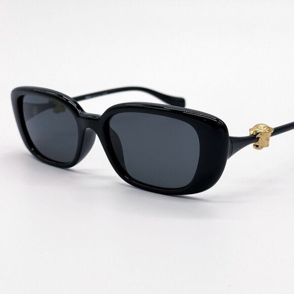 NEW VERSACE SUNGLASSES VE4504D GB1/87 BLACK WOMEN EYEWEAR main image 7